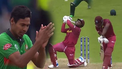 World Cup 2019 WI vs BAN: Mustafizur gets Hetmyer, Russell in same over | वनइंडिया हिंदी