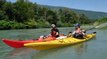 Destination montagnes : kayak sur le Rhône