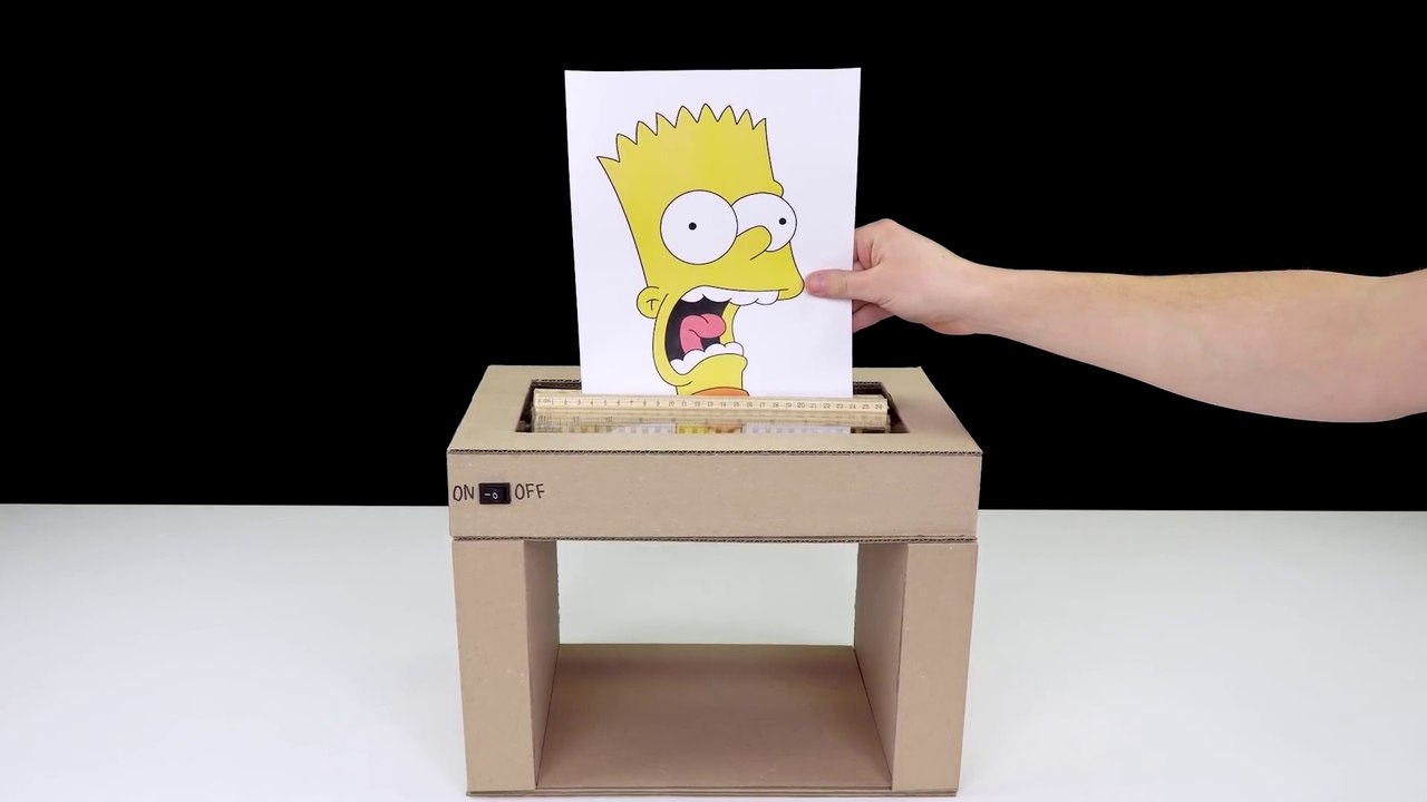 DIY Paper Shredder Machine