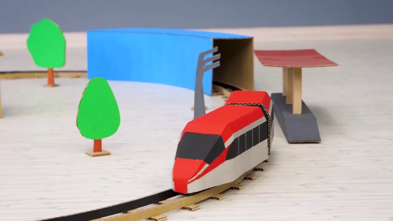 DIY Incredible Railway with Train Track Changes