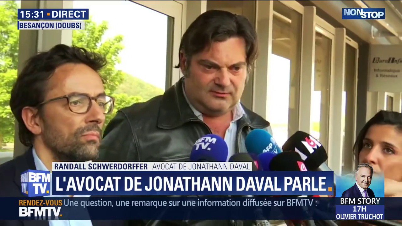 Jonathann Daval: son avocat estime que "ce qu'il a fait est extrêmement courageux"