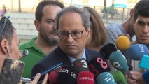 Torra exige a Sánchez acabar con arbitrariedad justicia española