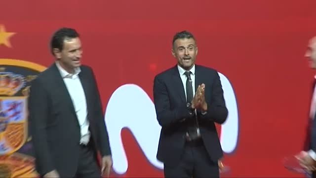 Así ha sido la presentación de Luis Enrique