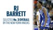 Knicks select RJ Barrett in 2019 NBA Draft