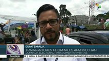 Registran incidentes menores en elección guatemalteca