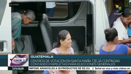 Boletas marcadas y retrasos marcaron la elección guatemalteca