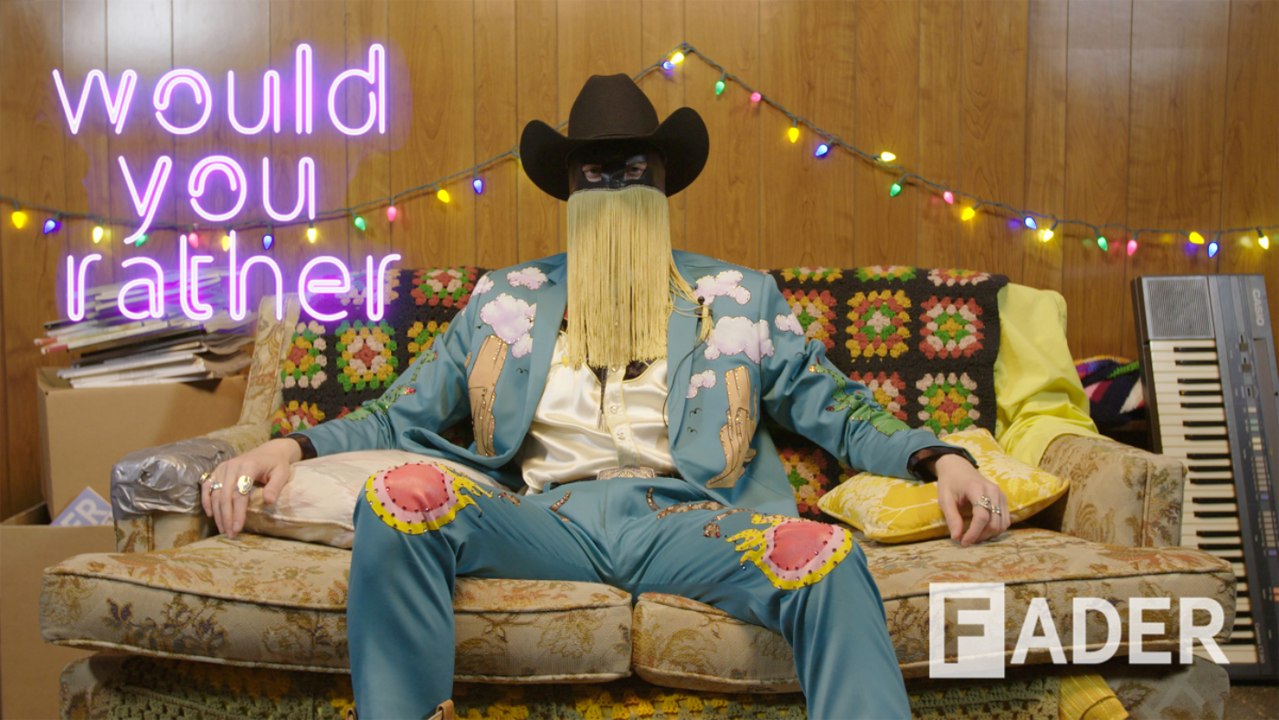 Masked country king Orville Peck would like his own version of The Bachelor