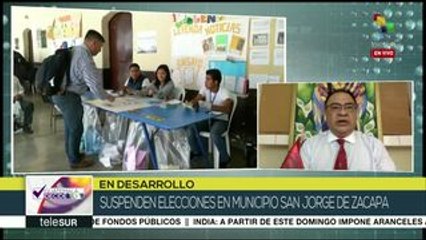 Berganza: Tensa calma en elección pero guatemaltecos defienden el voto