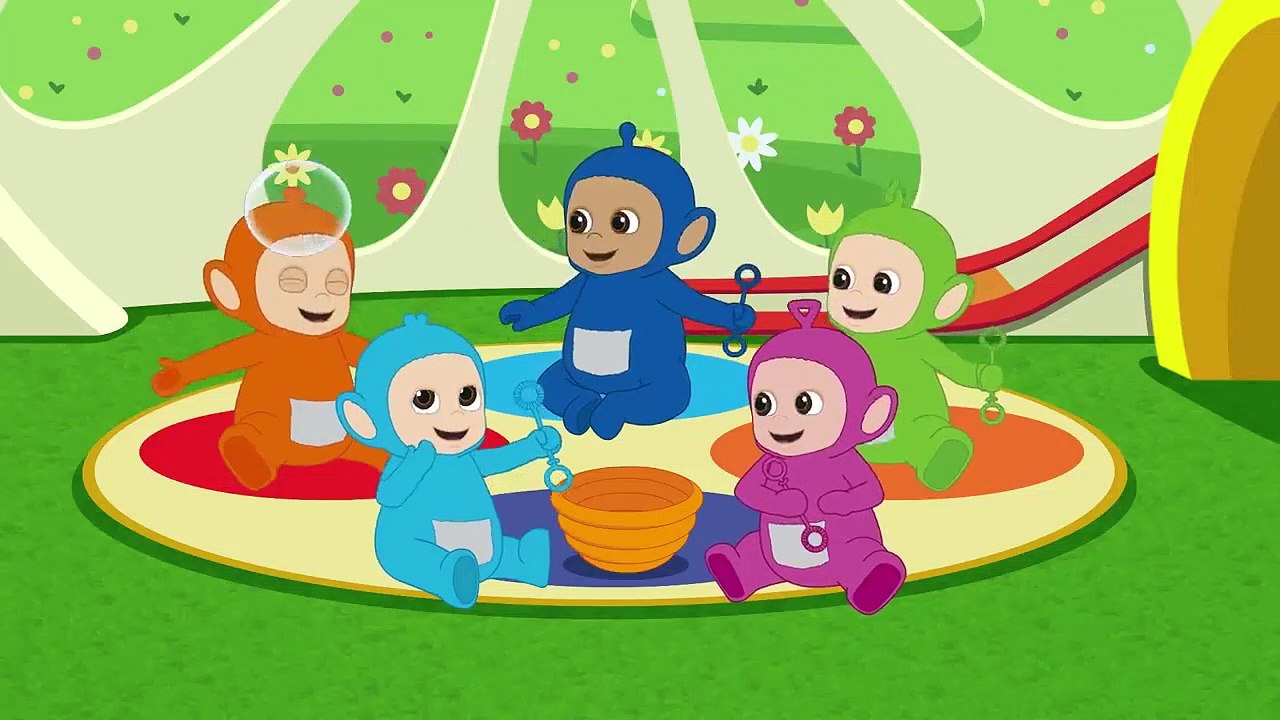 Teletubbies  NEW Tiddlytubbies Season 2!  Tubby Custard Bubble Zorbing  Cartoon for Kids