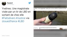 Yvelines. Une magistrate visée par un tir de LBD en sortant de chez elle