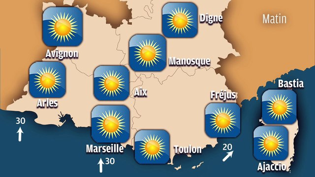 Météo en Provence : un temps estival ce mardi