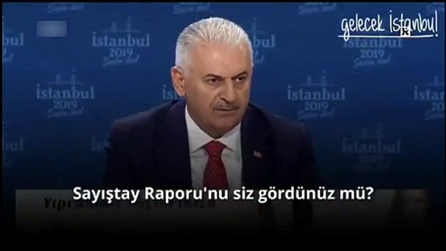 Binali Yıldırım, okumadığı Sayıştay raporu hakkında yorum yaptı