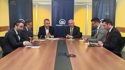 Ziraat Bankası Genel Müdürü Aydın, AA Finans Masası'nda soruları yanıtlıyor - İSTANBUL