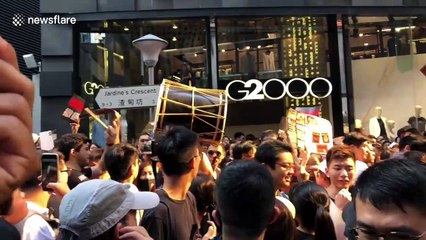 Download Video: UK tourist captures massive anti-extradition bill protest in Hong Kong