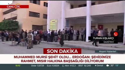 Muhammed Mursi şehit oldu