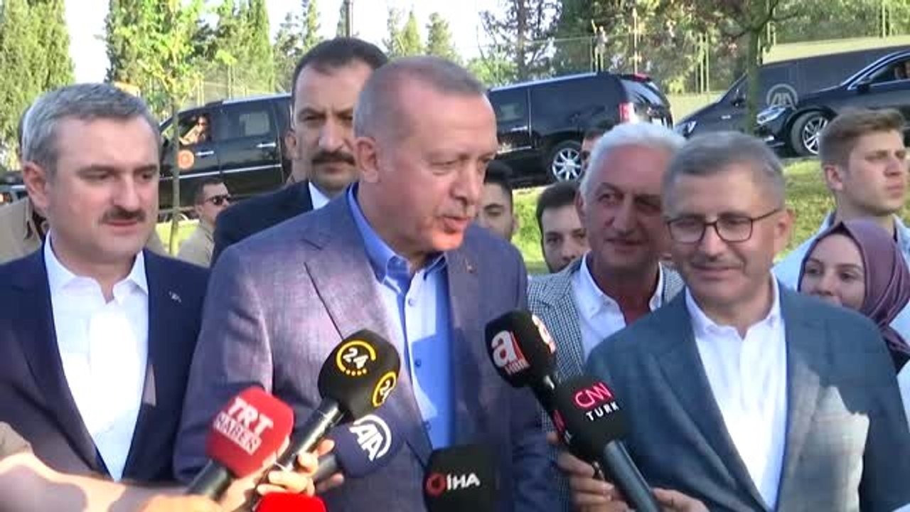Erdoğan: "(Muhammed Mursi'nin vefatı) Mursi kardeşimize, şehidimize Allah'tan rahmet diliyorum"