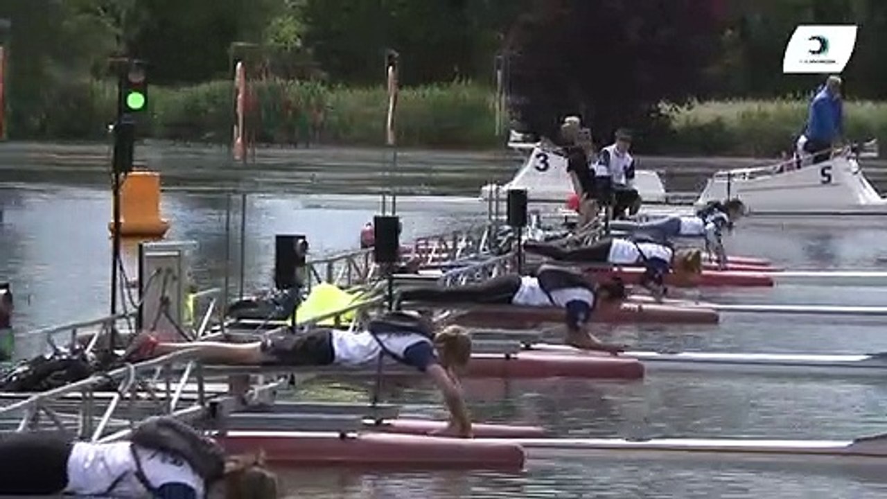 Championnat de France Sénior Bateaux longs Bourges 2019 - Finale du deux de couple poids-légères - SF2XPL