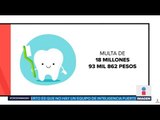 Sancionan a empresas de cepillos de dientes | Noticias con Ciro Gómez Leyva