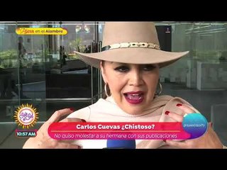 ¿Carlos Cuevas le jugó una mala broma a su hermana? | Sale el Sol
