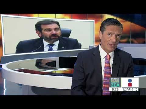 El consejero presidente del INE, Lorenzo Córdova, da la bienvenida a la Reforma Electoral