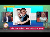 ¡Héctor Suárez ya fue dado de alta! | Sale el Sol