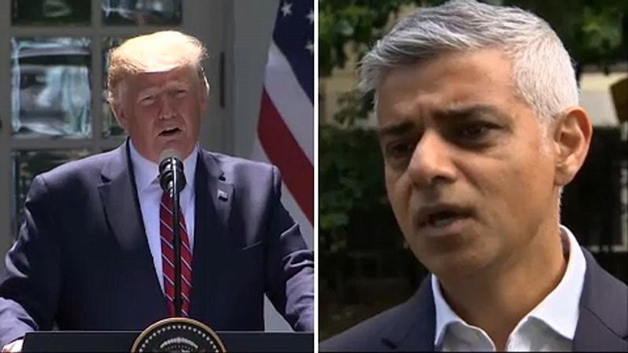 Khan wehrt sich gegen neue Twitter-Attacke von Trump