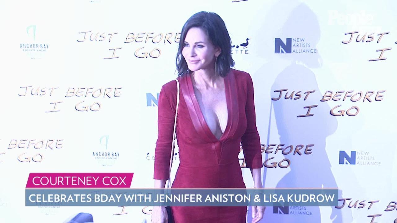 Courteney Cox Celebrates 55th Birthday with Jennifer Aniston and Lisa Kudrow: ‘How Lucky Am I?’