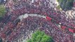 How the Raptors parade looks from the air ️ - Toronto Raptors Championship Parade. - - WeTheNorth