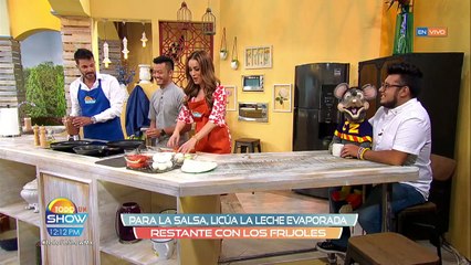 Es día de comer delicioso y por eso 'El Chino' te enseña a preparar ¡Enfrijoladas a la veracruzana!