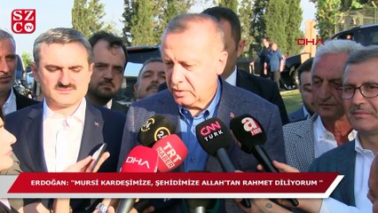 Erdoğan’dan Mursi açıklaması