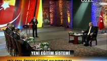 Başbakan Tayip Erdoğan  01.09.2012 Eğitim Görüşleri