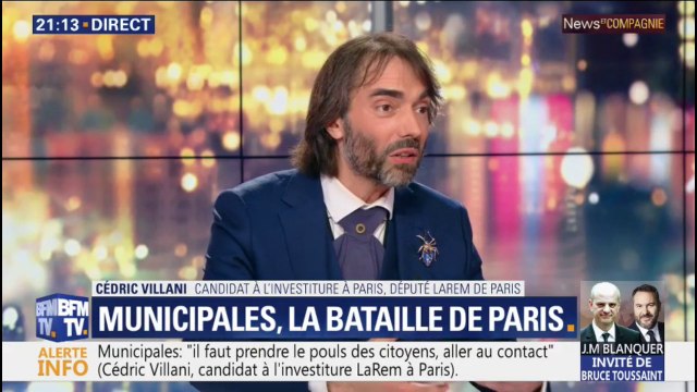 Municipales à Paris: Cédric Villani demande une consultation pour l'investiture LaREM
