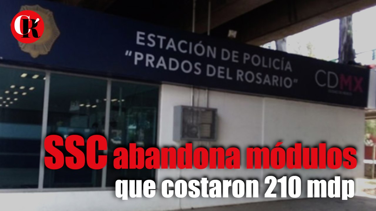 SSC abandona módulos que costaron 210 mdp