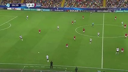 Marco Richter Goal - Germany U21 vs Denmark U21 1-0 17/06/2019