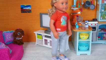 American Girl Baby Doll Ice Cream Shop Toys Play!