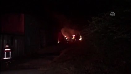 Fabrika yangını - MERSİN