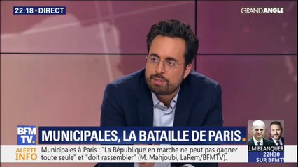Mounir Mahjoubi: "Si on veut prendre la place de la maire de Paris, c'est parce qu'elle a fauté"