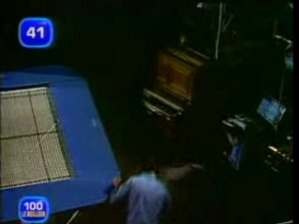 Accident trampoline