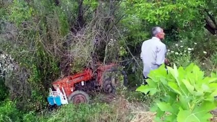 Devrilen traktörün altında kalan çiftçi öldü - OSMANİYE
