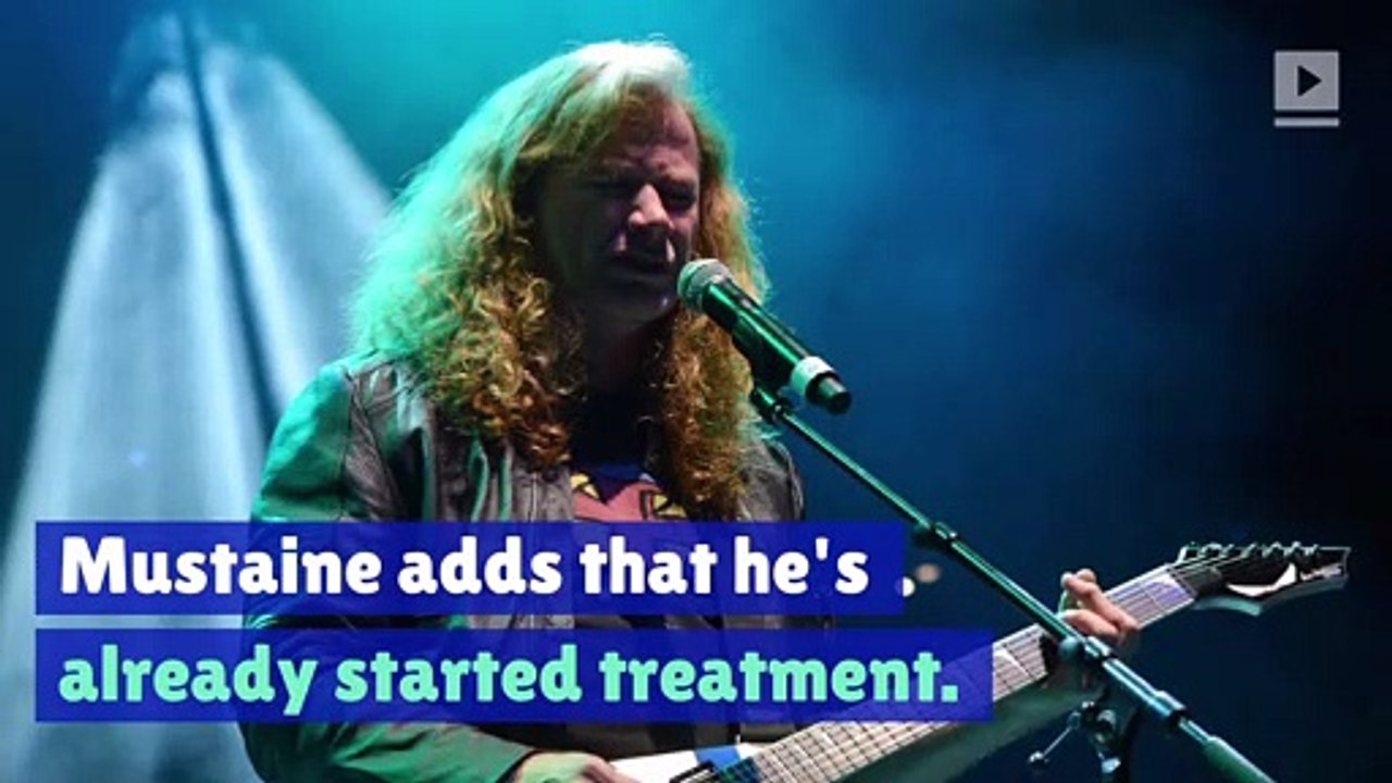 Megadeth's Dave Mustaine Announces He Has Throat Cancer