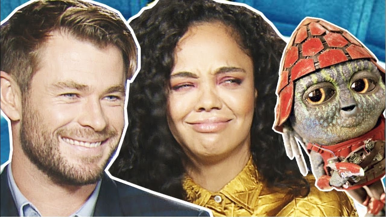 Chris Hemsworth et Tessa Thompson croient-ils aux aliens ? | Men in Black International