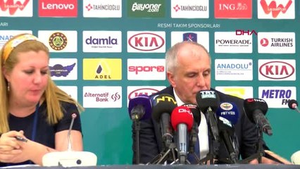 SPOR Anadolu Efes - Fenerbahçe Beko maçının ardından