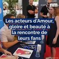 Les acteurs d'Amour, gloire et beauté à la rencontre de leurs fans