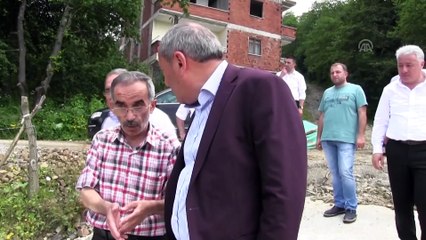 Ordu'da şiddetli yağış