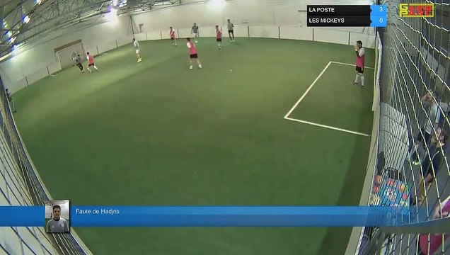 Faute de Hadjris - LA POSTE Vs LES MICKEYS - 17/06/19 21:00 - LIGUE 4 - Poitiers Game Parc