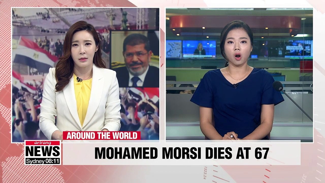 Mohamed Morsi, Egypt's first democratically elected president, dies