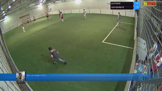 But de Hadjris (9-5) - LA POSTE Vs LES MICKEYS - 17/06/19 21:00 - LIGUE 4 - Poitiers Game Parc