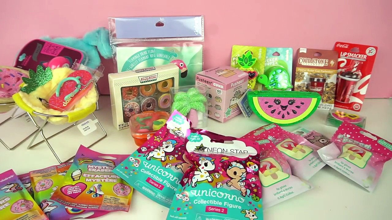 Abriendo Juguetes Maquillaje de Niñas y Accesorios para Muñecas de Claire's