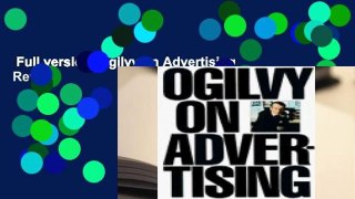 Full version  Ogilvy on Advertising  Review