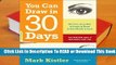 [Read] You Can Draw in 30 Days: The Fun, Easy Way to Learn to Draw in One Month or Less  For Online